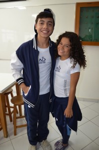 Gustavo Daneluz e Gabriella Saraivah