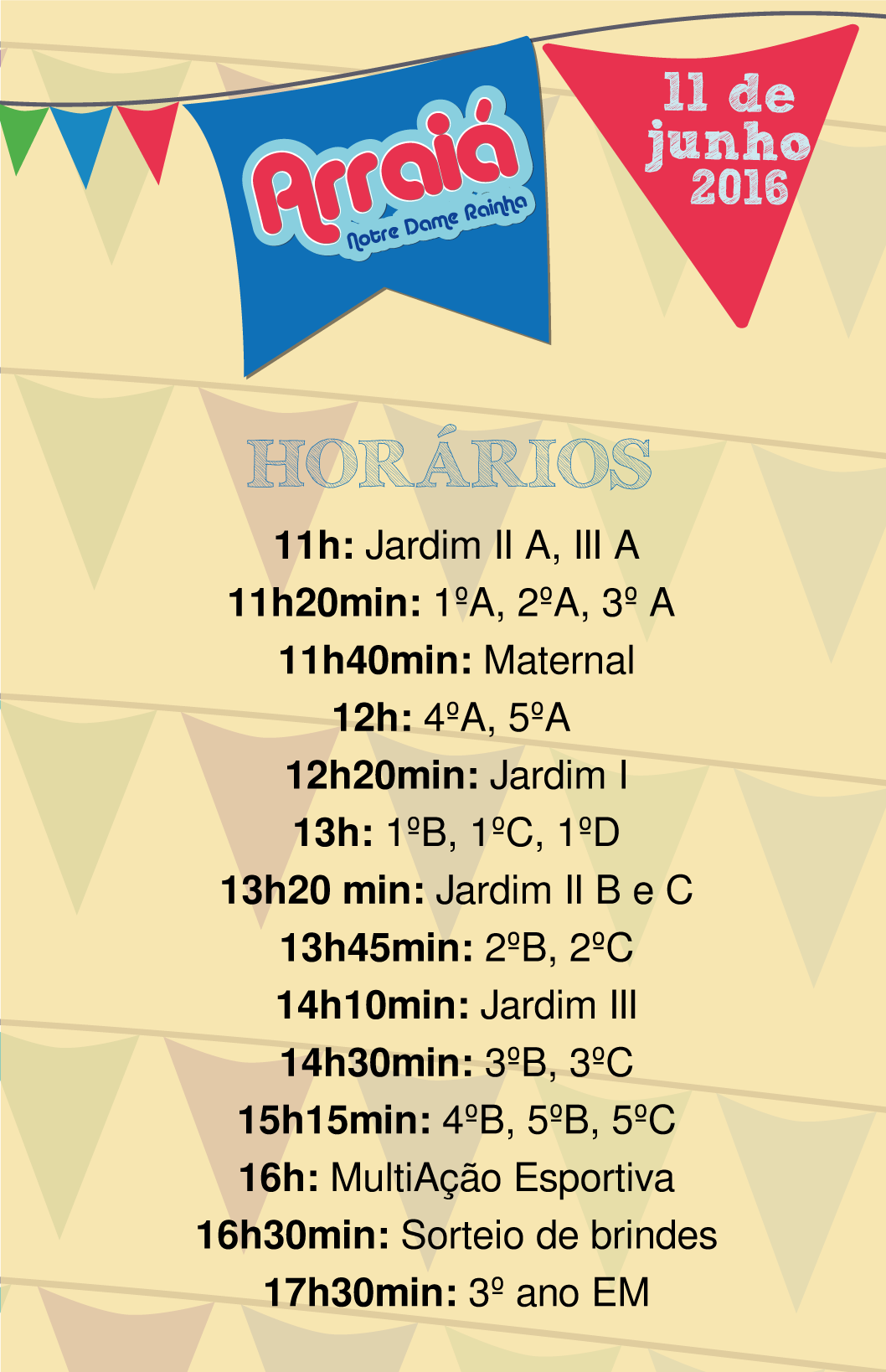 horarios