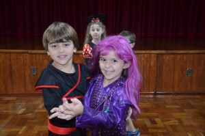 Baile à fantasia da Ed. Infantil