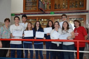 Estudantes certificados na Oficina de Atualidades para o ENEM