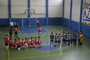 Cobrança de pênaltis categoria mirim do futsal